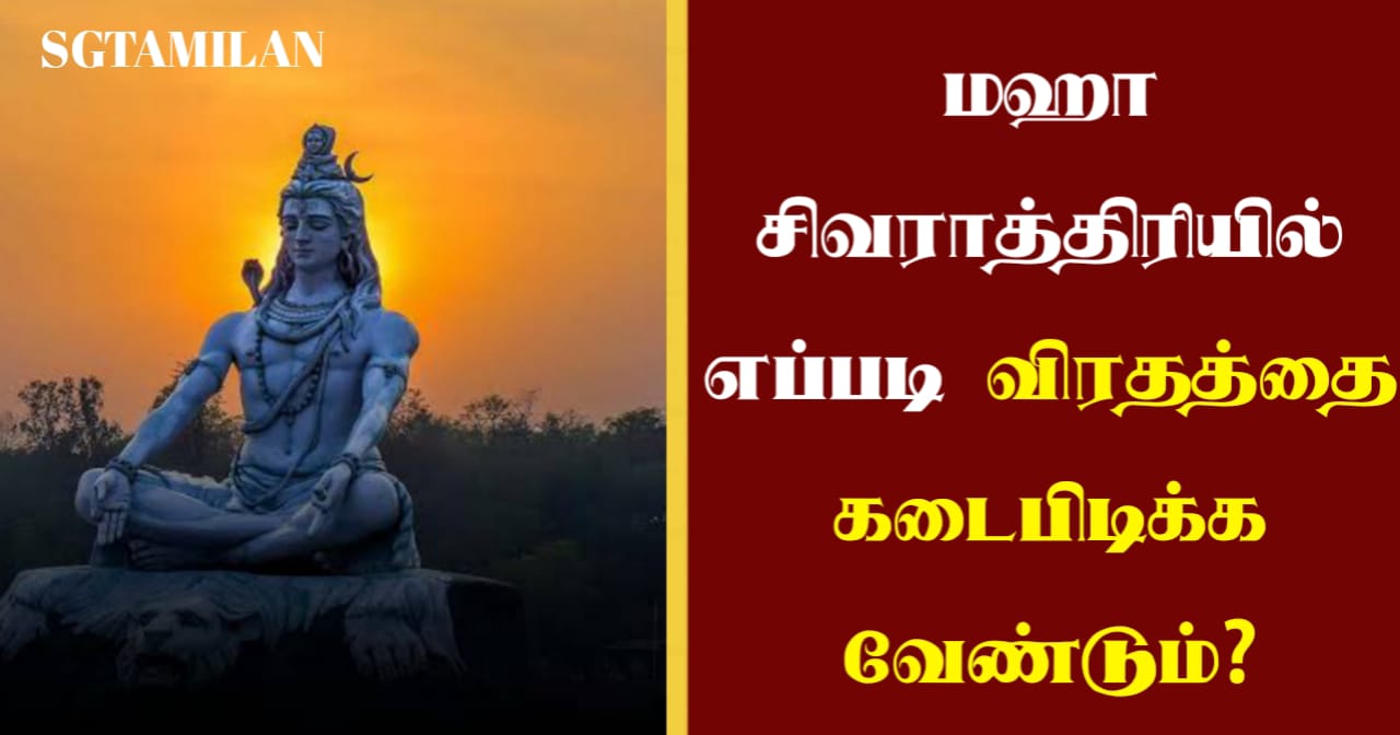 மஹா சிவராத்திரியில் எப்படி விரதத்தை கடைபிடிக்க வேண்டும்?