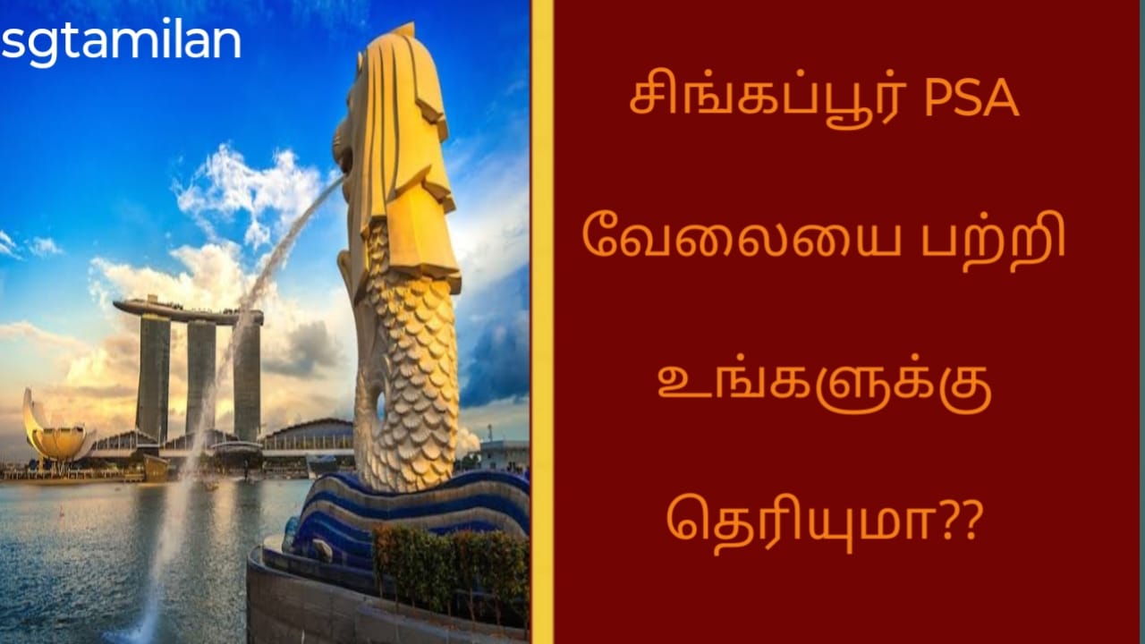 சிங்கப்பூர் PSA வேலையை பற்றி உங்களுக்கு தெரியுமா??