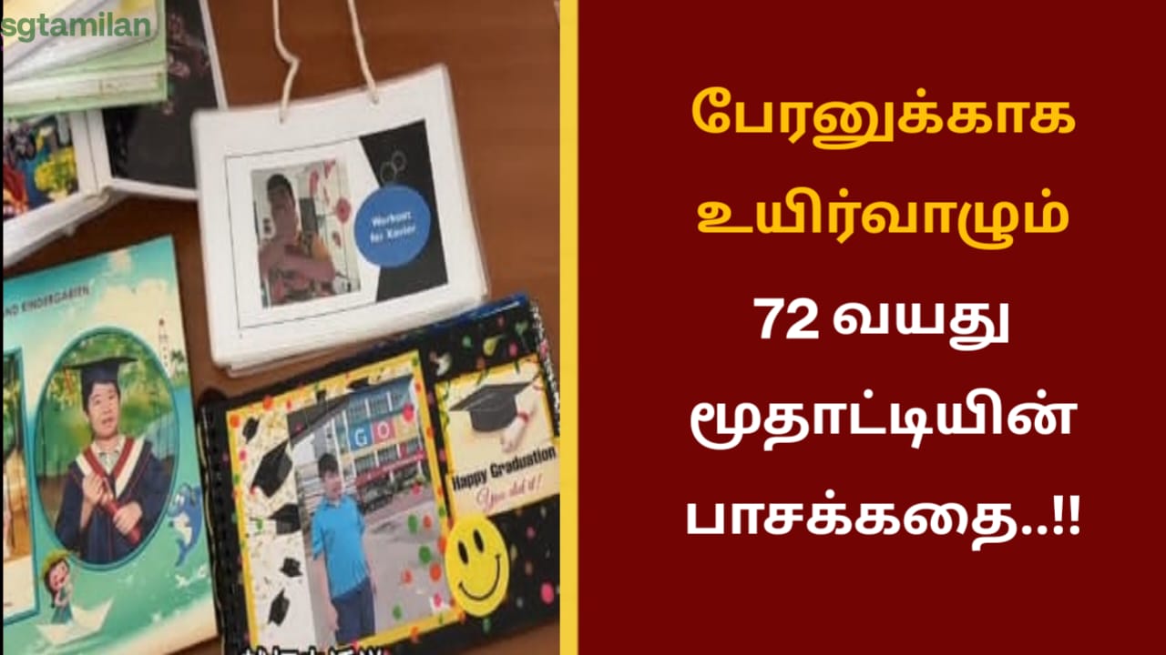 பேரனுக்காக உயிர்வாழும் 72 வயது மூதாட்டியின் பாசக்கதை..!!