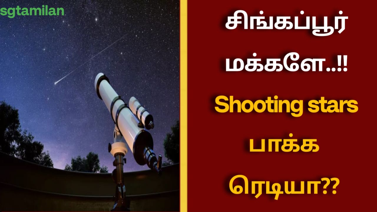 சிங்கப்பூர் மக்களே..!!Shooting stars பாக்கரெடியா??
