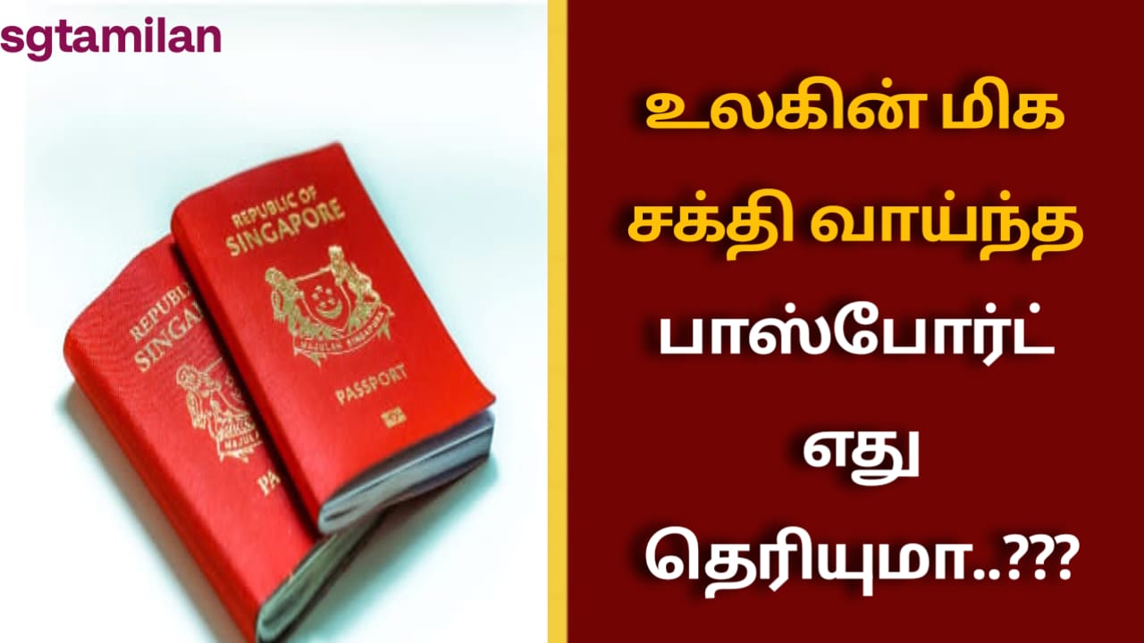 உலகின் மிகசக்தி வாய்ந்த பாஸ்போர்ட் எது தெரியுமா..???