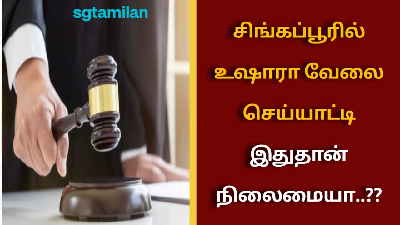 சிங்கப்பூரில் உஷாரா வேலை செய்யாட்டி இதுதான் நிலைமையா..??