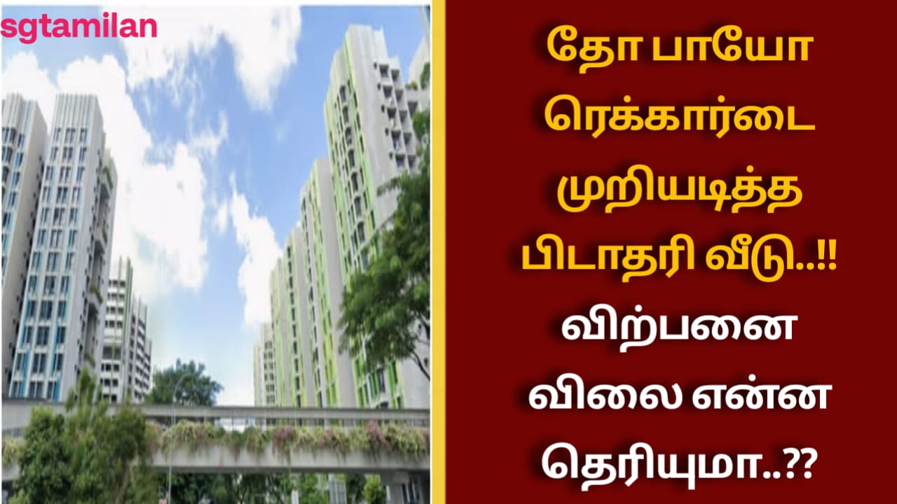 தோ பாயோ ரெக்கார்டை முறியடித்த பிடாதரி வீடு..!! விற்பனை விலை என்ன தெரியுமா..??