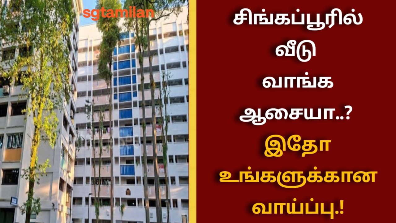 சிங்கப்பூரில் வீடு வாங்க ஆசையா..? இதோ உங்களுக்கான வாய்ப்பு.!