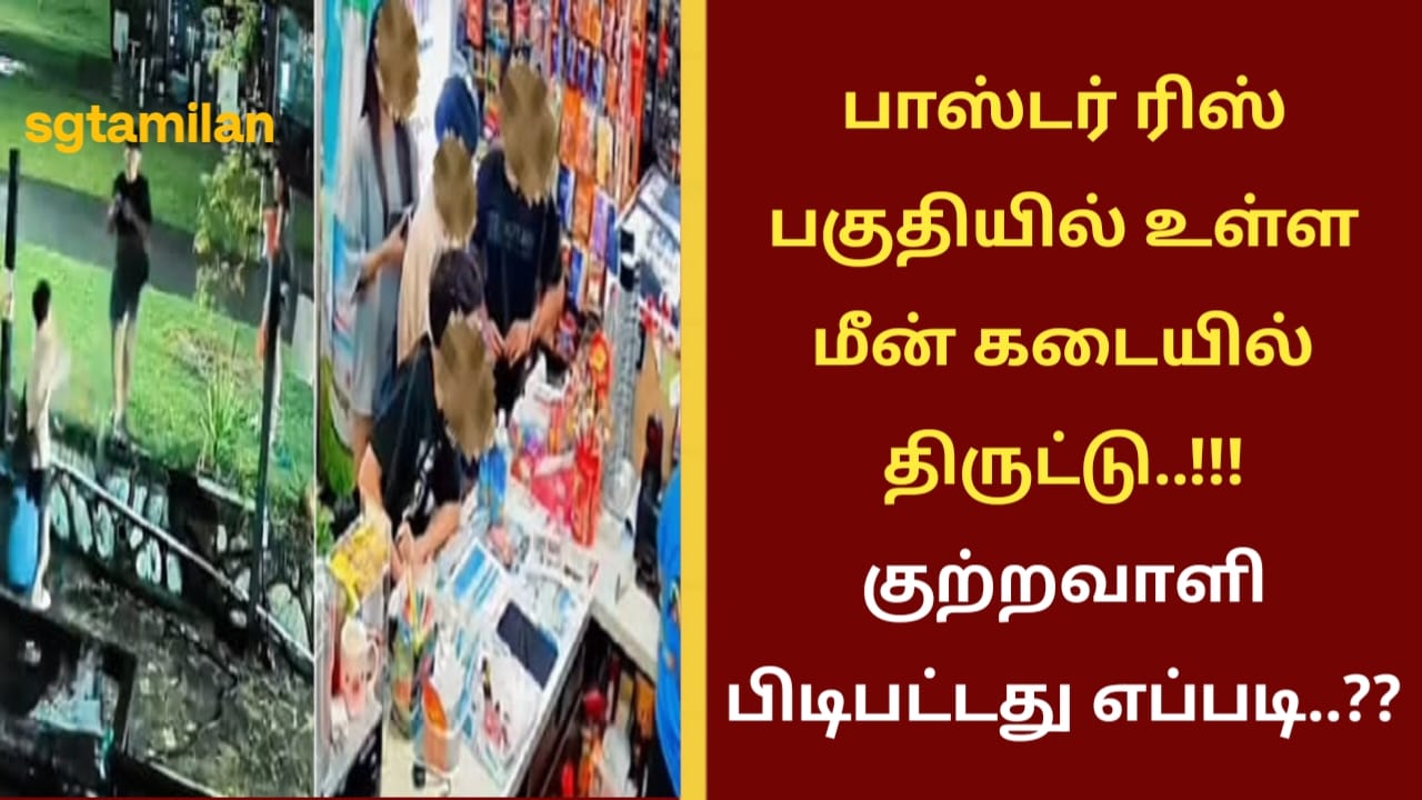 பாஸ்டர் ரிஸ் பகுதியில் உள்ள மீன் கடையில் திருட்டு..!!! குற்றவாளி பிடிபட்டது எப்படி..??