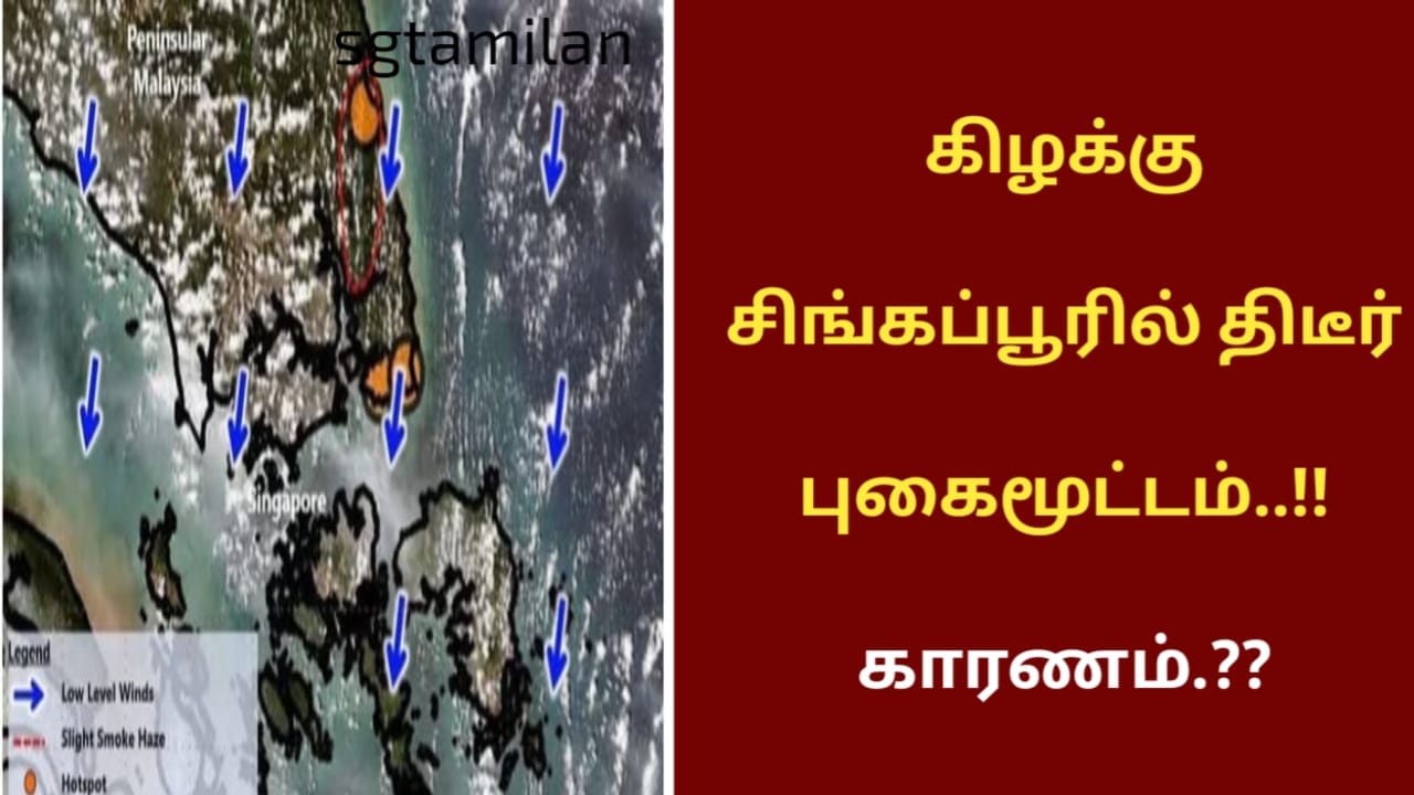 கிழக்கு சிங்கப்பூரில் திடீர் புகைமூட்டம்..!! காரணம்.??