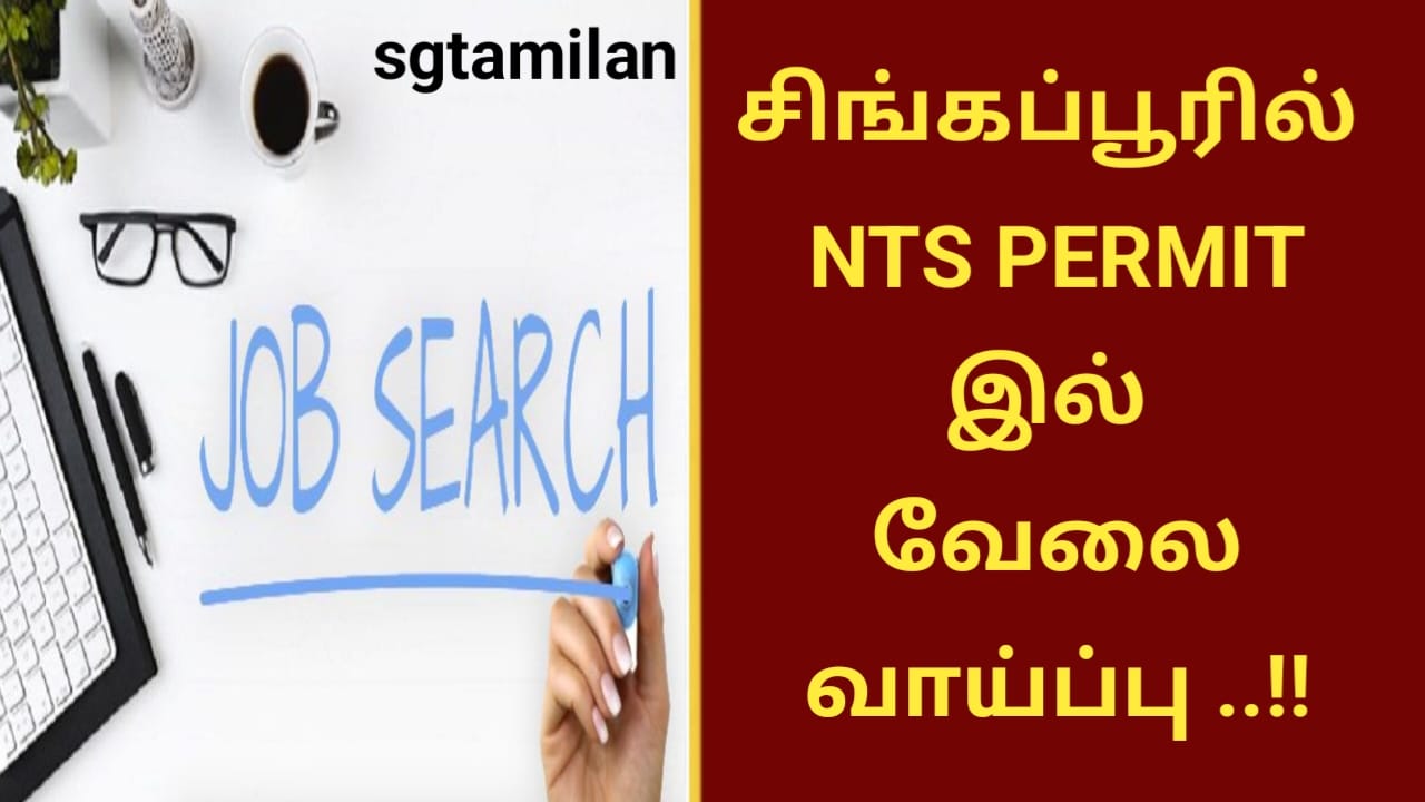 சிங்கப்பூரில் NTS PERMIT இல் வேலைவாய்ப்பு..!!