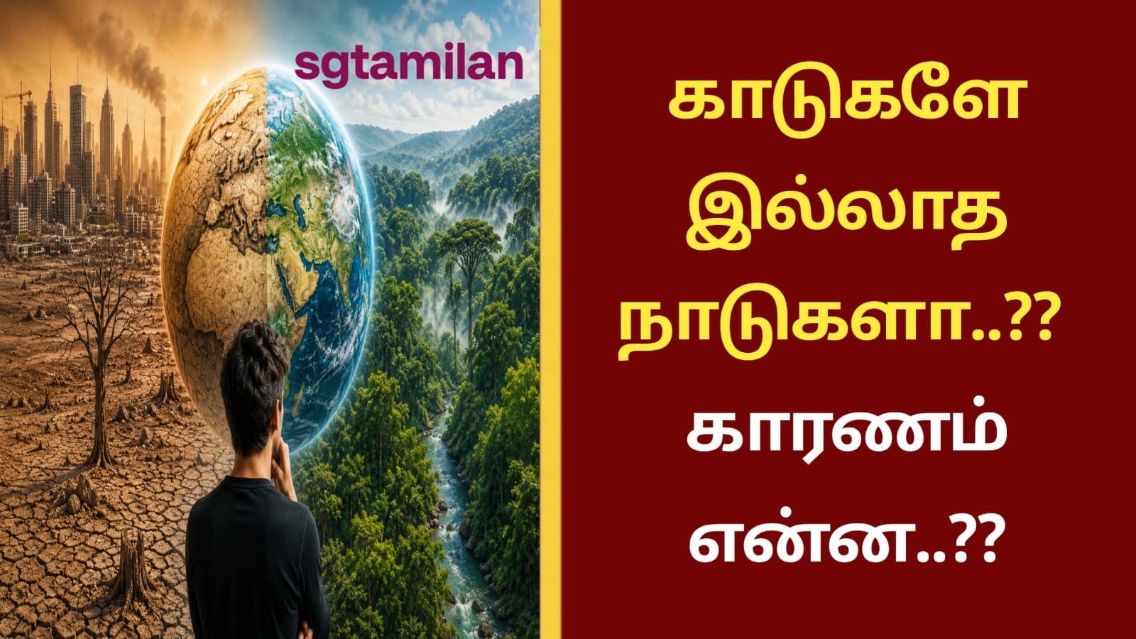 காடுகளே இல்லாத நாடுகளா..?? காரணம் என்ன..??