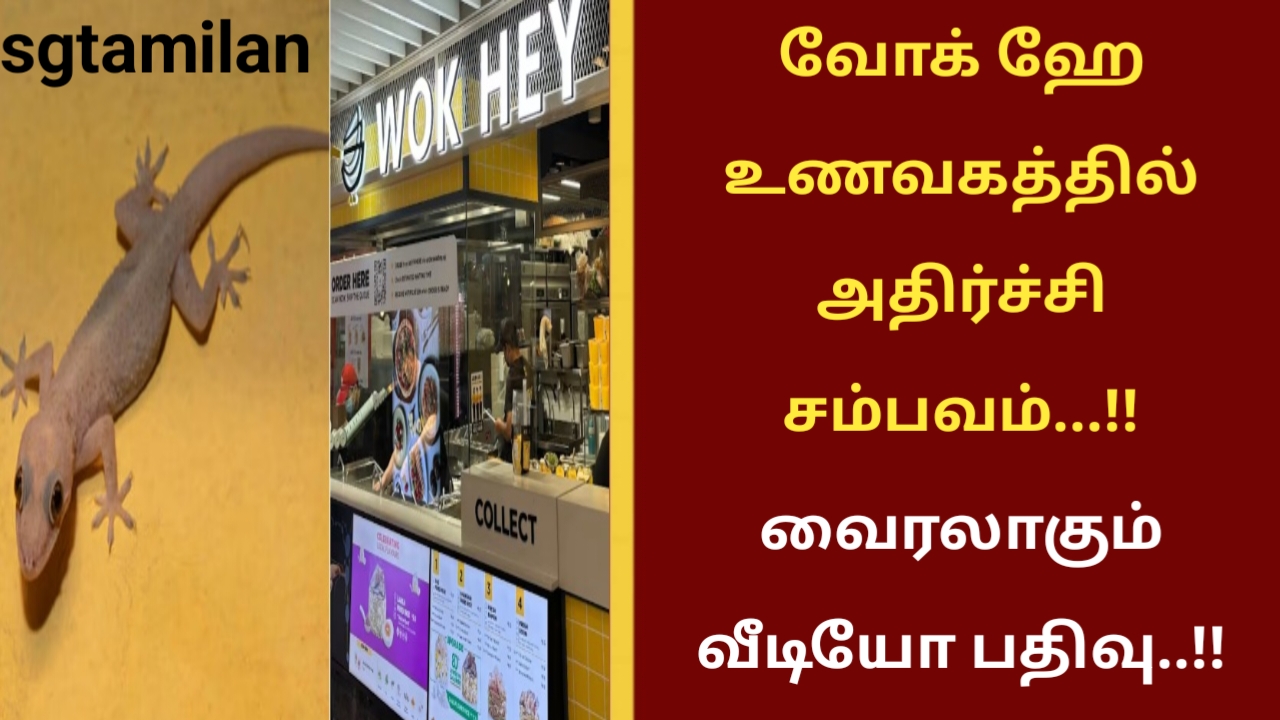வோக் ஹே உணவகத்தில் அதிர்ச்சி சம்பவம்…!! வைரலாகும் வீடியோ பதிவு..!!