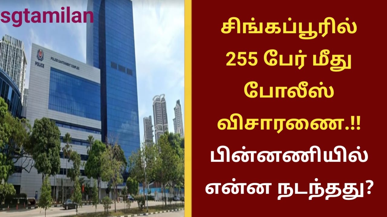 சிங்கப்பூரில் 255 பேர் மீது போலீஸ் விசாரணை.!!பின்னணியில் என்ன நடந்தது?