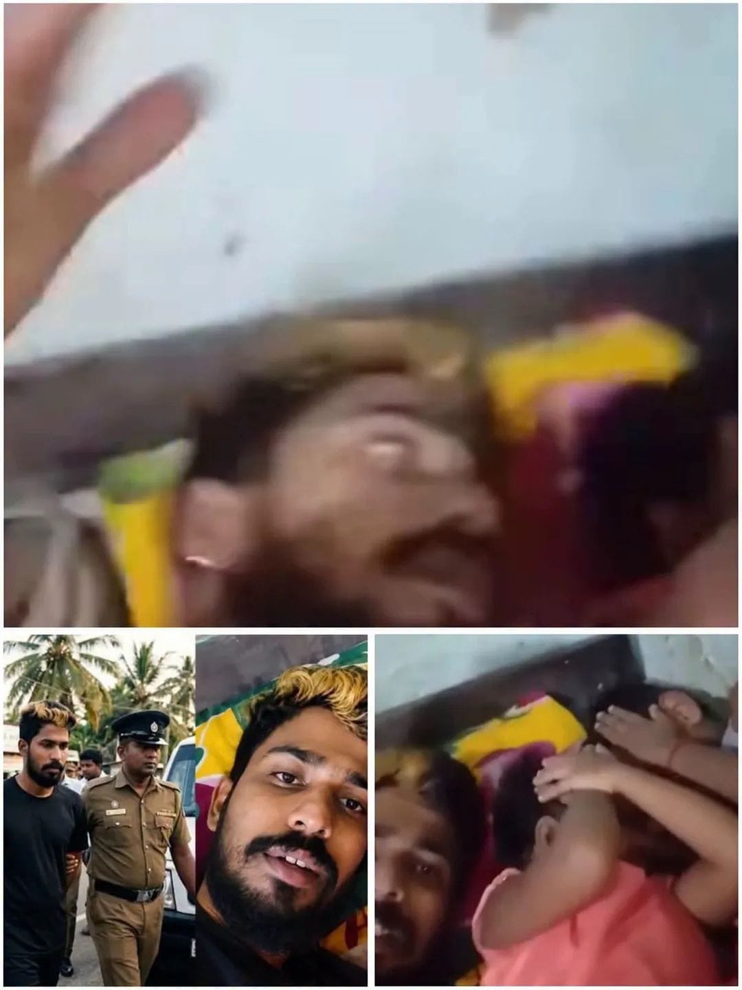 மனைவி அழைப்பை எடுக்காத ஆத்திரம்..!! 2 குழந்தைகளை கொடூரமாக தாக்கி வீடியோ எடுத்த தந்தை கைது..!