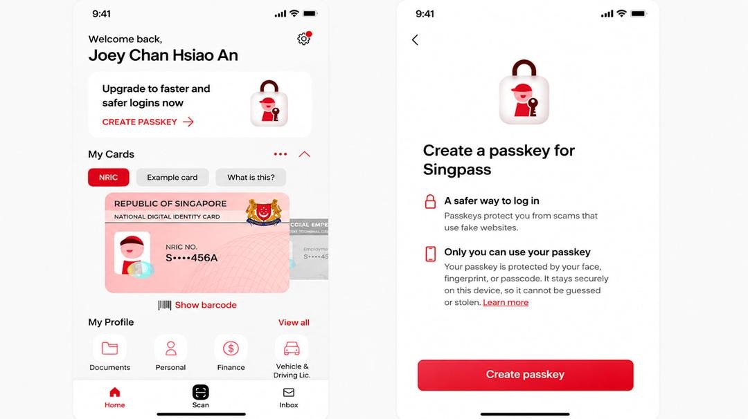 Singpass பயனர்களுக்கு முக்கிய அப்டேட்..!! Android-லும் இனி Passkey வசதி..!