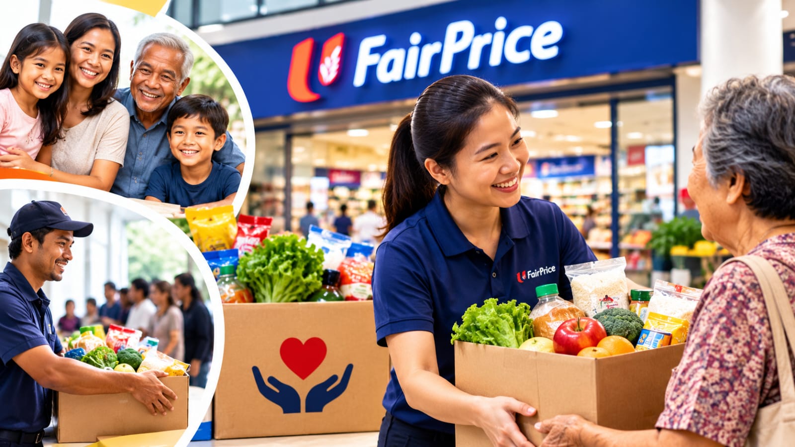 சிங்கப்பூரில் 6 லட்சம் முறை உணவு உதவி! FairPrice அறிவித்த புதிய திட்டம்!