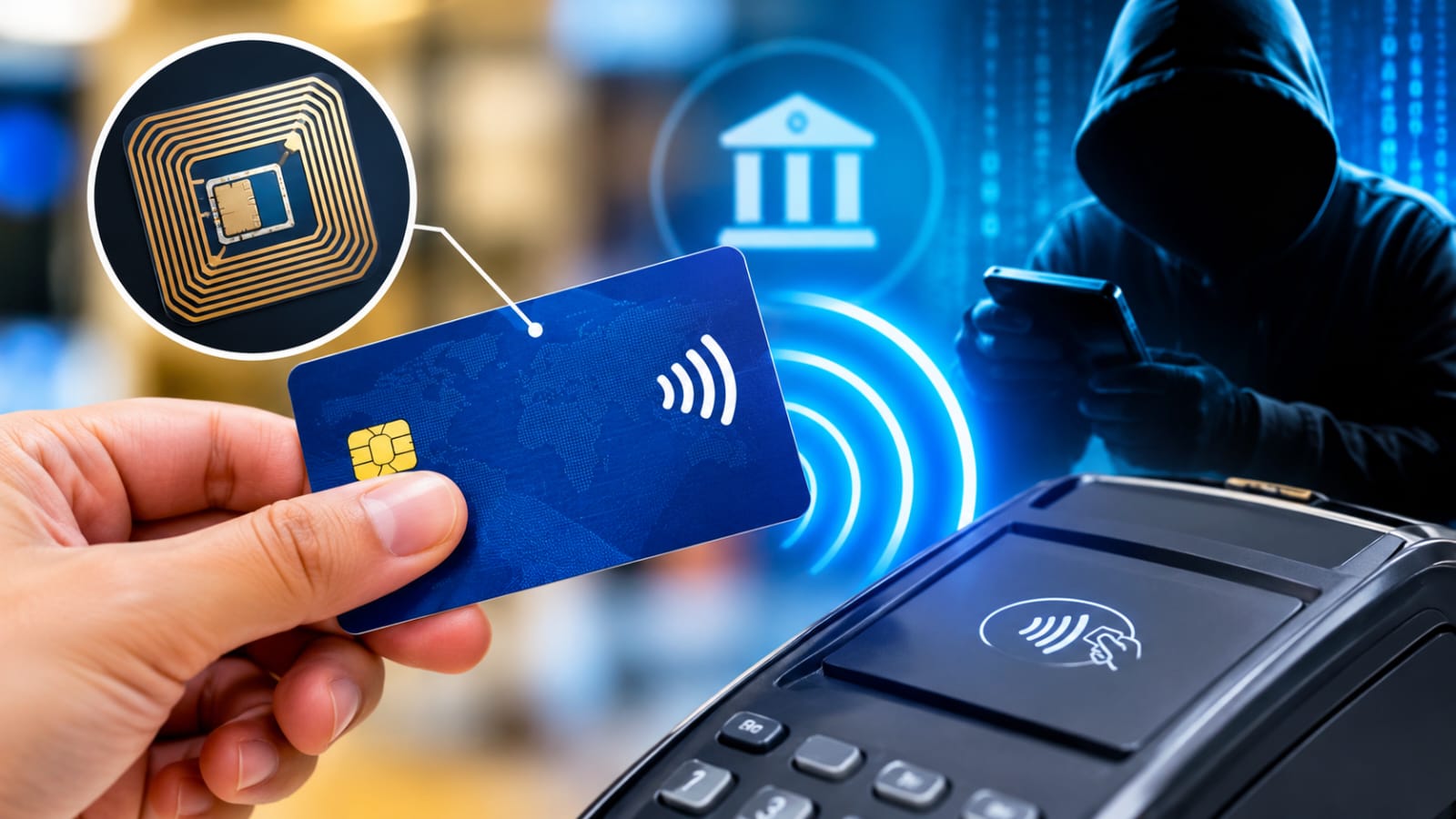 வங்கி அட்டையை எடுக்காமலேயே தகவல்களைத் திருட முடியுமா..? RFID தொழில்நுட்பம் விளக்கம்!