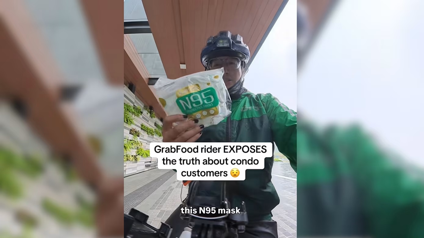 சிங்கப்பூரில் புகைமூட்டம்..!! GrabFood ஊழியருக்கு சிறுவன் செய்த நெகிழ்ச்சி செயல்..வைரலாகும் காணொளி!